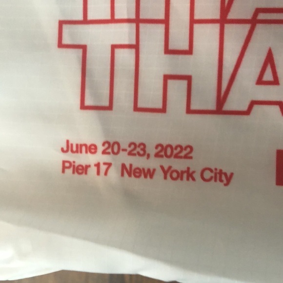 Ape Fest 2022 BYAC White Nylon Reusable Shopping Bag Bored Ape - Picture 3 of 6